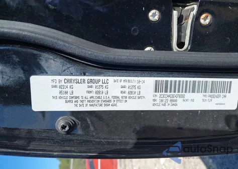 2014 Chrysler 300 from USA, damaged, VIN 2C3CCAAG3EH376592